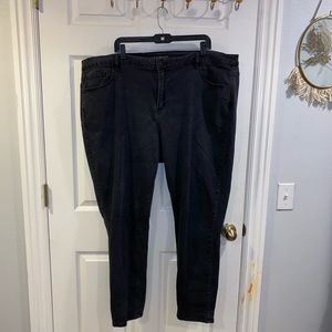 Lane Bryant Black Skinny Jeans